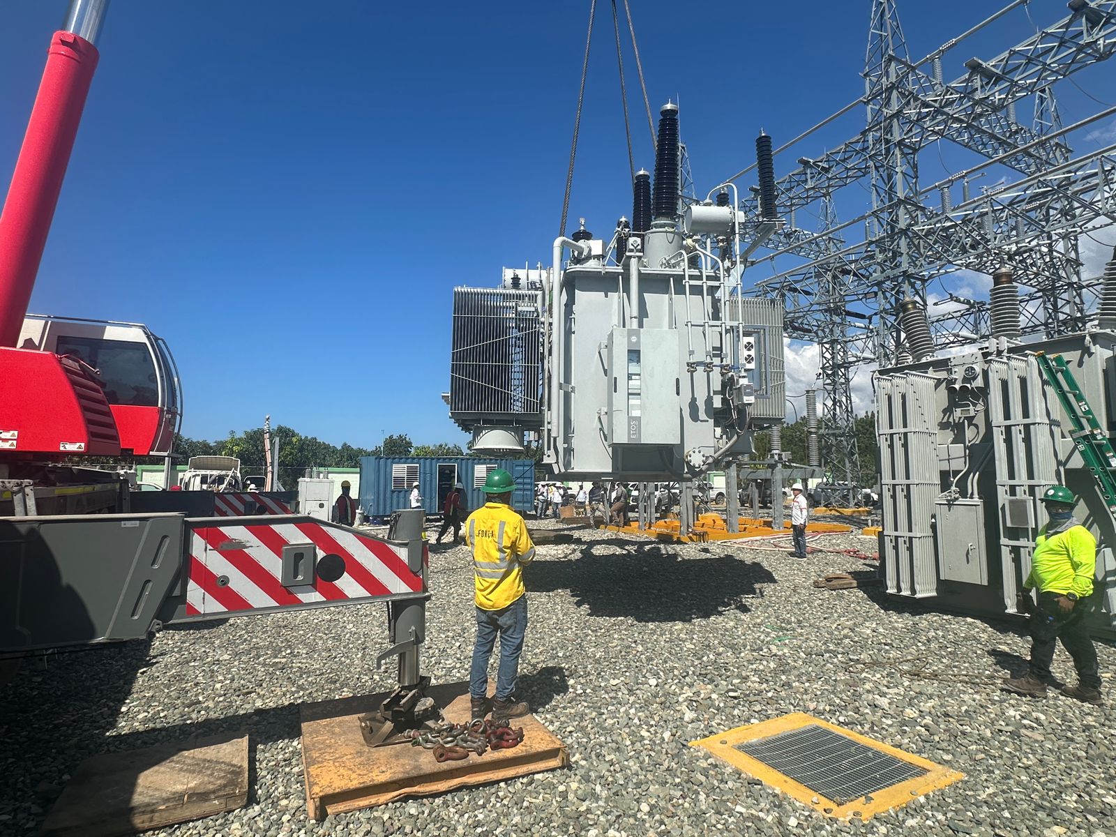 Con una inversión superior a los RD$60 millones, Edesur repotencia subestación eléctrica en Pedernales