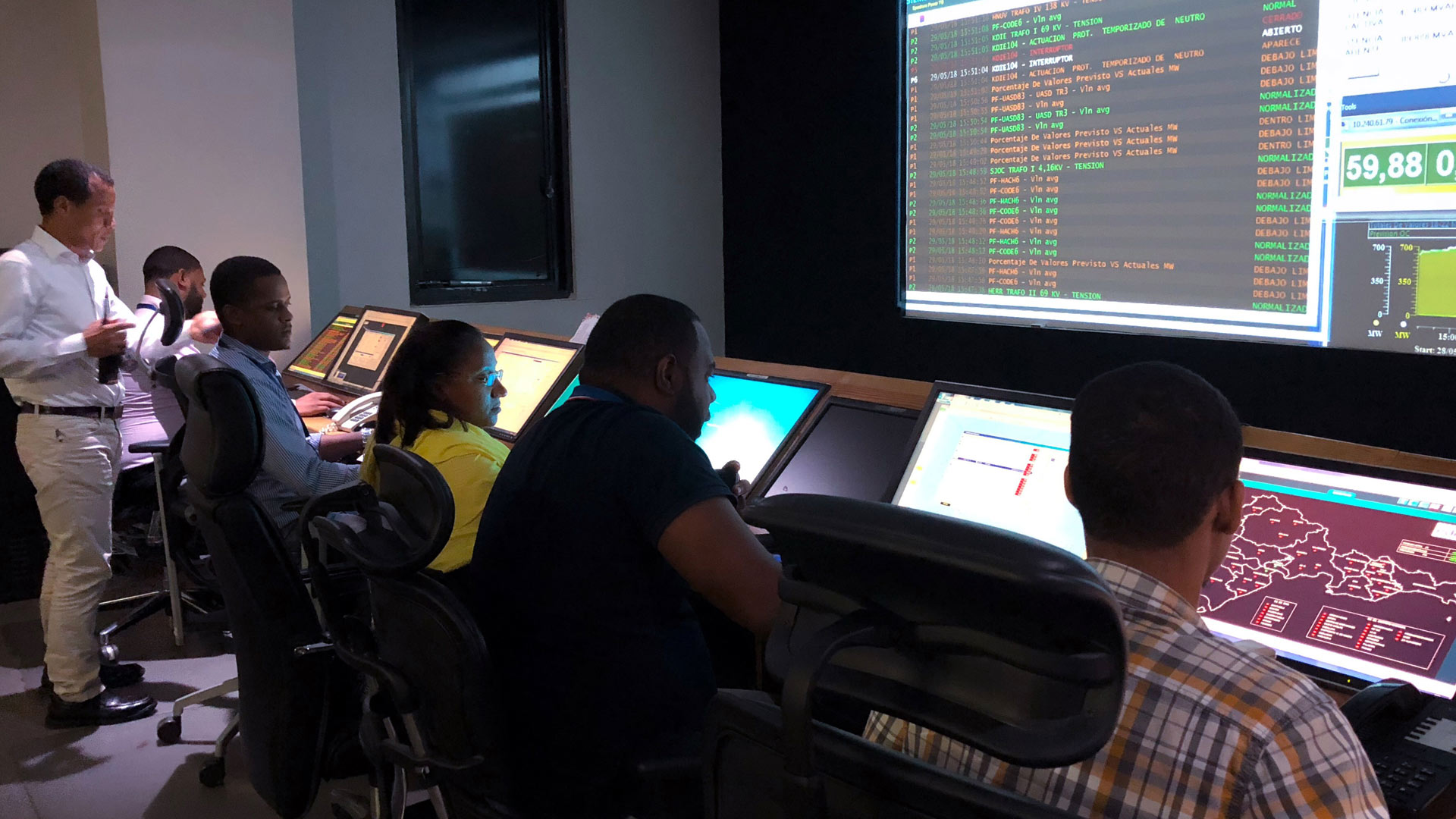 EDESUR lanza su plan de contingencia temporada ciclónica 2018