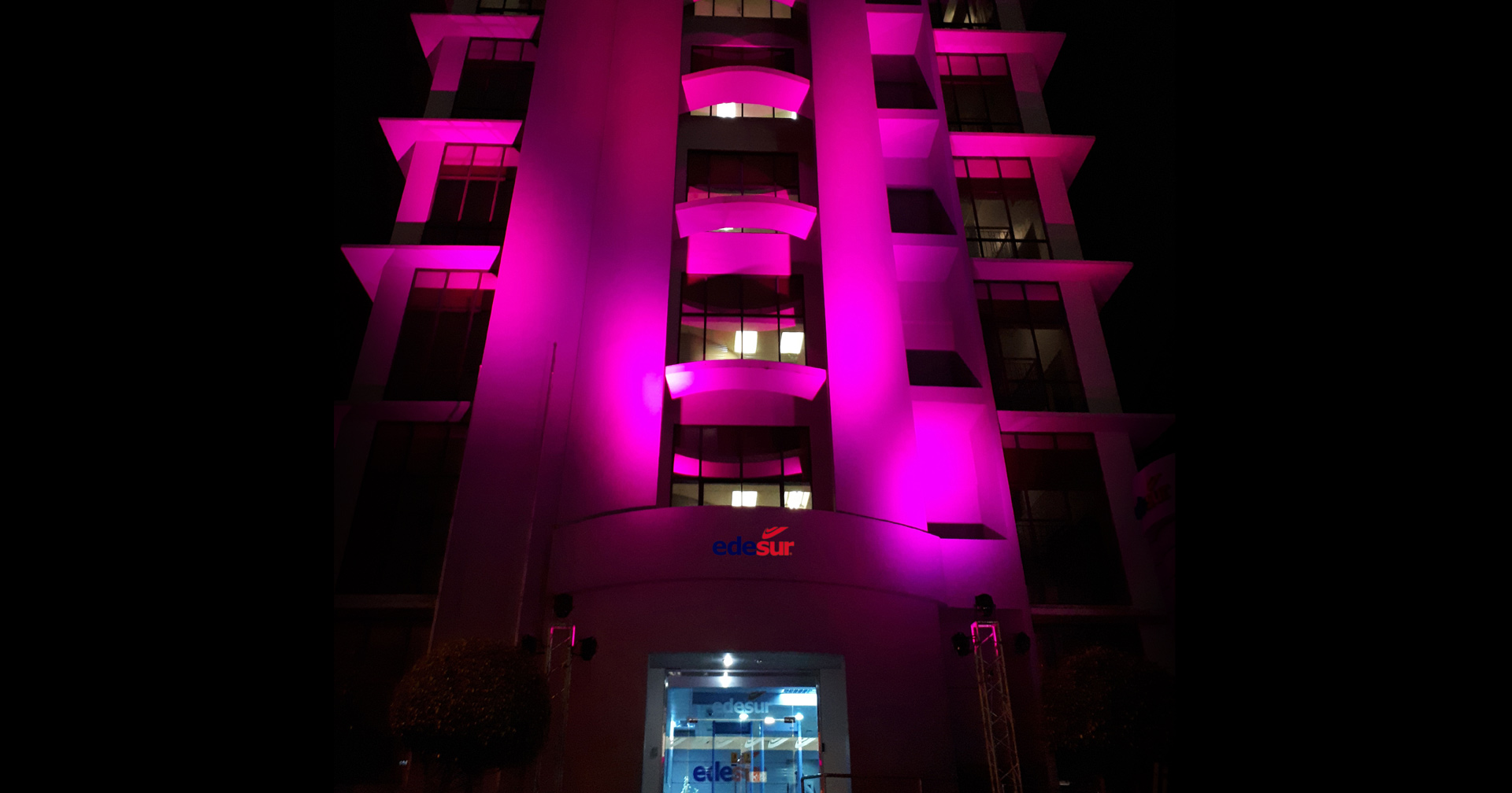 EDESUR se une a la campaña contra el cáncer de mama