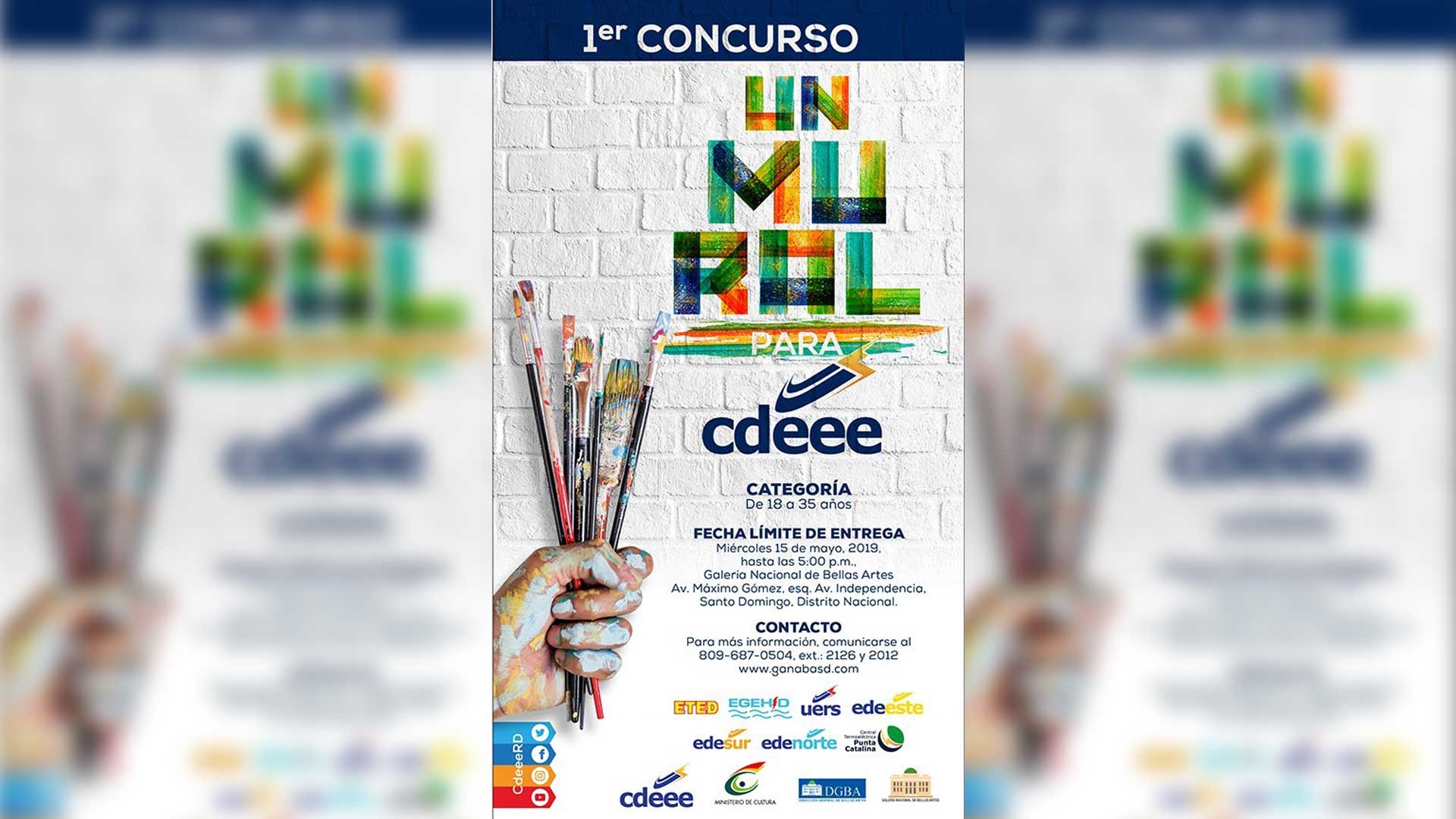 CDEEE prorroga plazo de entrega propuestas para concurso de murales