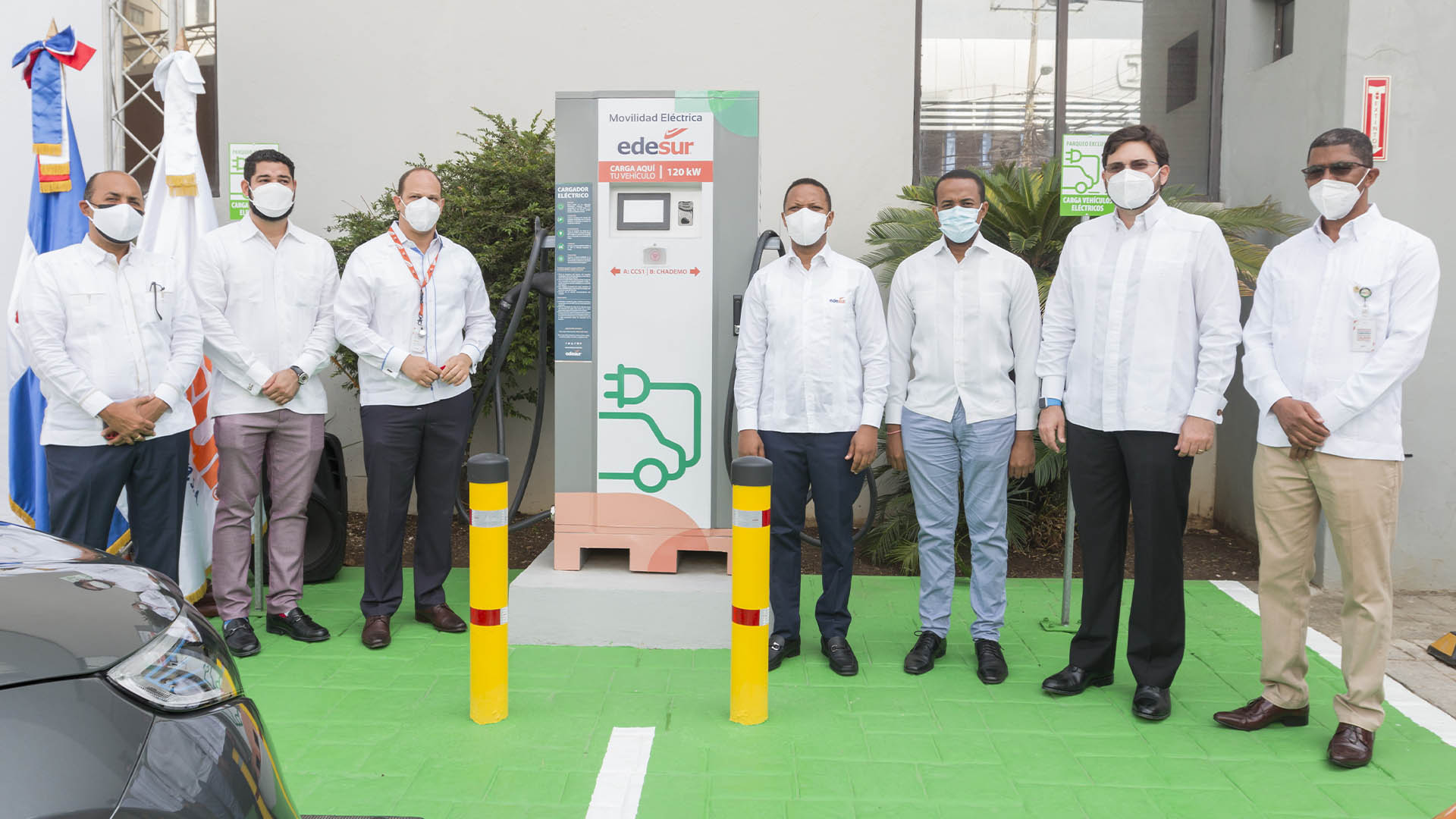 Edesur instala supercargador dual para vehículos eléctricos; el más potente del sistema interconectado