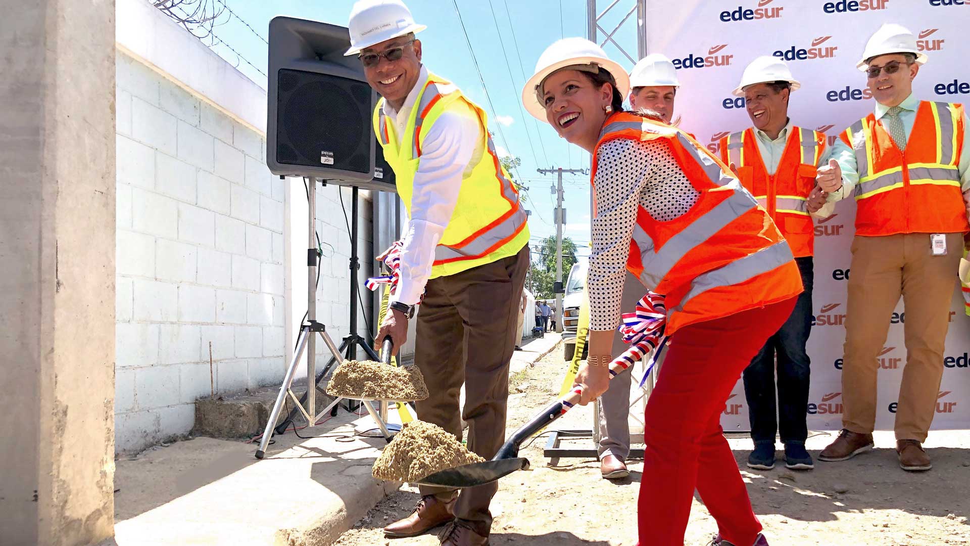 EDESUR da primer palazo rehabilitación redes en Manoguayabo y Bayona