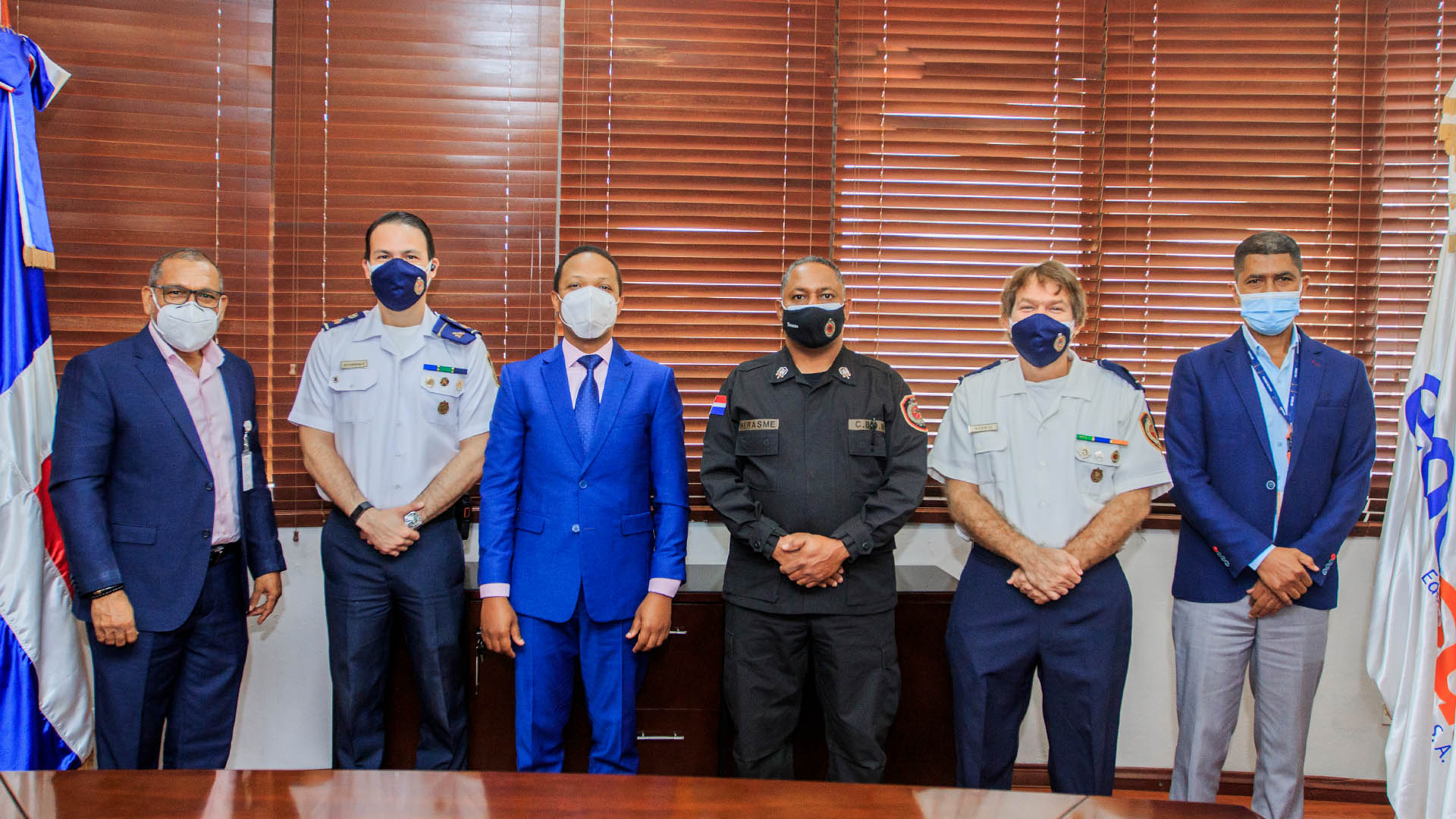 Edesur y Bomberos del DN acuerdan revisar planes de contingencia para prevenir daños mayores ante emergencias