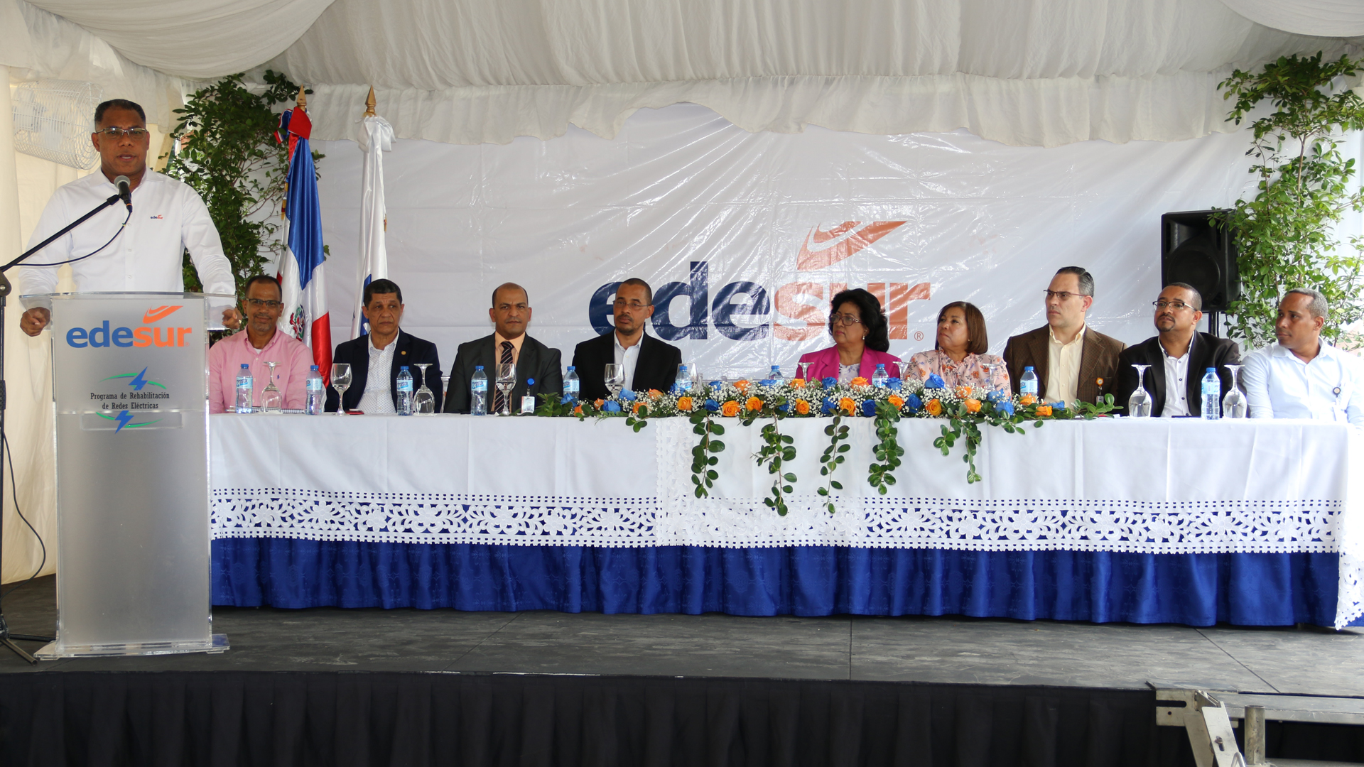 EDESUR inaugura servicio 24 horas en sectores entre kms. 16 y 23 de la Autopista Duarte